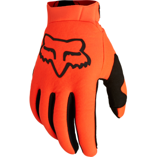 Gants FOX legion thermo orange fluo - homologué ce | Oxmoto