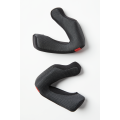 Joues FOX v3 rs gris 40mm | Oxmoto