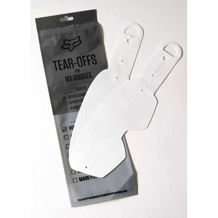 Tear-off FOX vue standard x20 | Oxmoto