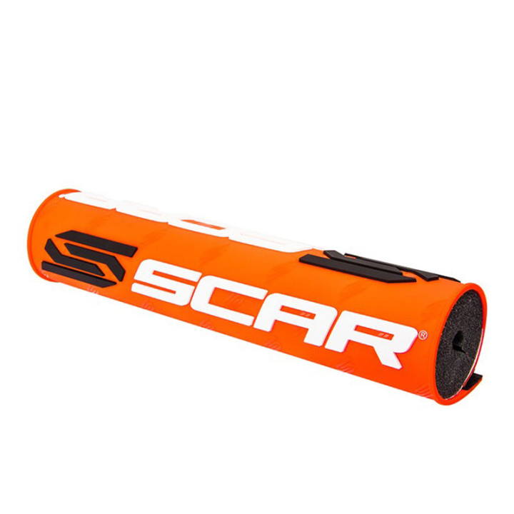 Mousse de guidon Scar pour guidon avec barre orange | Oxmoto