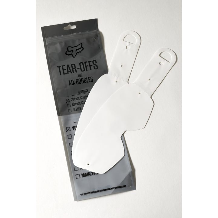 Tear-off FOX airspace/main enfant clair x20 | Oxmoto