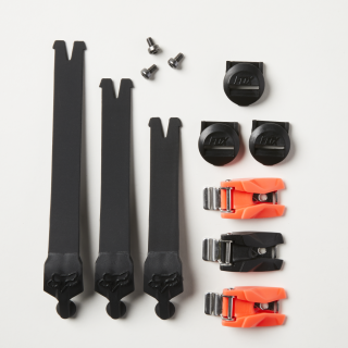 Kit boucles FOX comp enfant orange fluo | Oxmoto