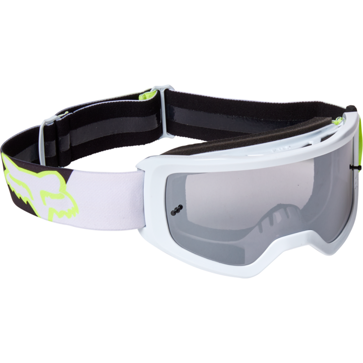 Lunettes FOX main skew spark jaune fluo | Oxmoto