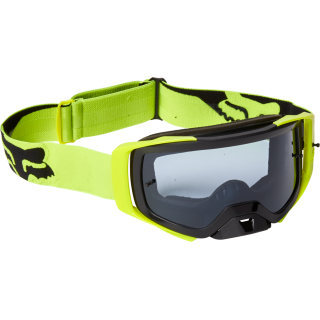 Lunettes FOX airspace mirer jaune fluo | Oxmoto