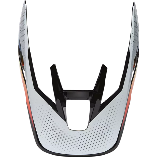 Visière FOX v3 rs relm noir/blanc | Oxmoto