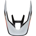 Visière FOX v3 rs relm noir/blanc | Oxmoto