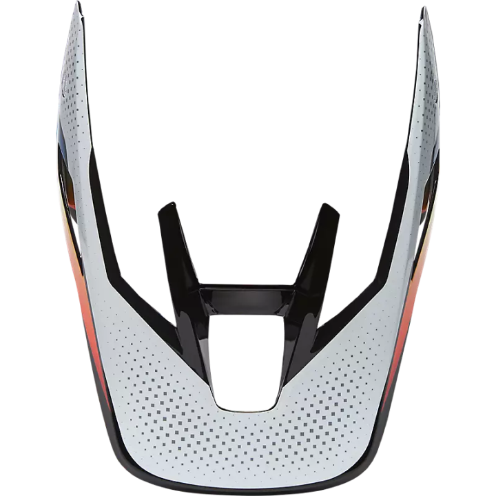 Visière FOX v3 rs relm noir/blanc | Oxmoto