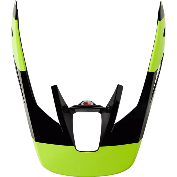 Visière FOX v3 rs riet jaune - 2021 | Oxmoto