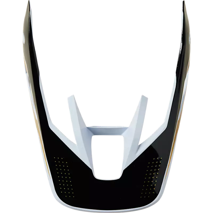 Visière FOX v3 rs mirer jaune fluo 2021-2022 | Oxmoto