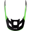 Visière FOX v2 nobyl blanc/noir | Oxmoto