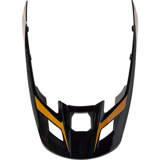 Visière FOX v2 merz noir/or | Oxmoto