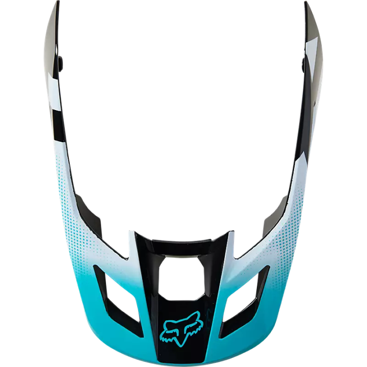 Visière FOX v2 dier teal | Oxmoto