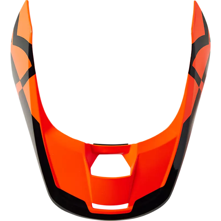 Visière FOX v1 lux orange | Oxmoto