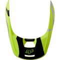 Visière FOX v1 skew jaune | Oxmoto