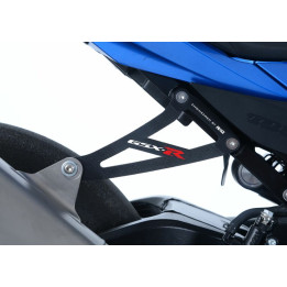 Patte de fixation de silencieux R&G RACING noir Suzuki GSX-R1000 EH0077BK