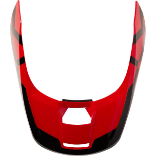Visière FOX v1 enfant lux rouge | Oxmoto