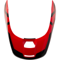 Visière FOX v1 enfant lux rouge | Oxmoto