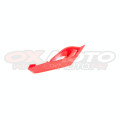 Passe câble de plaque avant rouge | Oxmoto