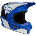 Casque FOX v1 revn bleu 2021 | Oxmoto