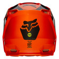 Casque FOX v1 revn orange 2021 | Oxmoto