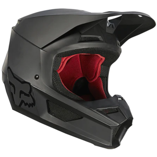 Casque FOX v1 matte noir | Oxmoto