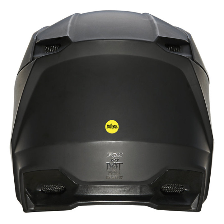 Casque FOX v1 matte noir | Oxmoto