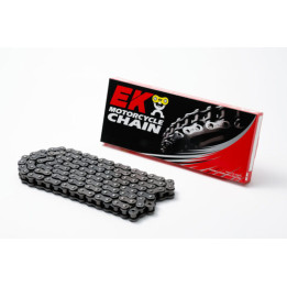Chaine de transmission EK CHAIN 525 DEX - Joints Qx-Ring - attache rapide type clip