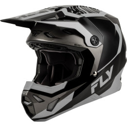 Casque enfant FLY RACING Formula CP Charge - noir/gris/Light Grey