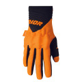 Gants Thor rebound fluo orange/noir | Oxmoto
