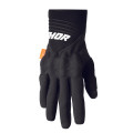 Gants Thor rebound noir/blanc | Oxmoto