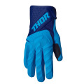 Gants Thor spectrum bleu/navy 2024 | Oxmoto