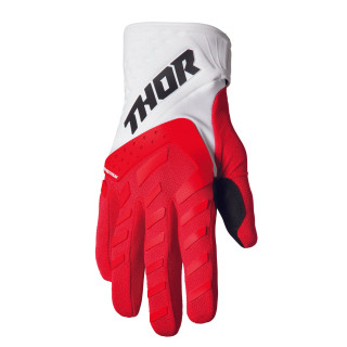 Gants Thor spectrum rouge/blanc 2024 | Oxmoto
