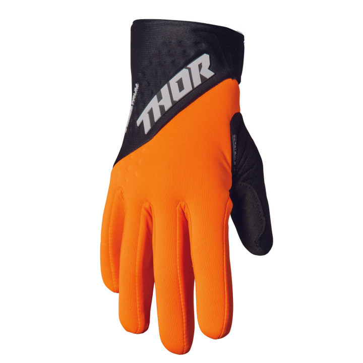 Gants Thor spectrum cold noir/or | Oxmoto
