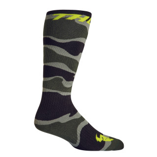 Chaussette enfant Thor mx camo vert 2025 | Oxmoto