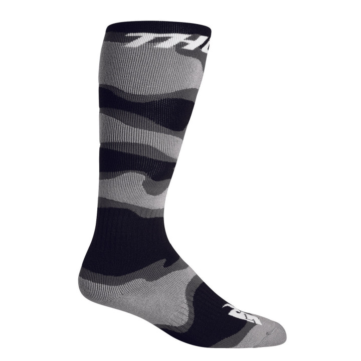 Chaussette enfant Thor mx camo gris 2025 | Oxmoto