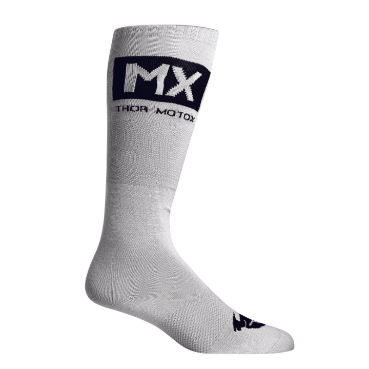 Chaussette enfant Thor mx cool gris/noir 2025 | Oxmoto