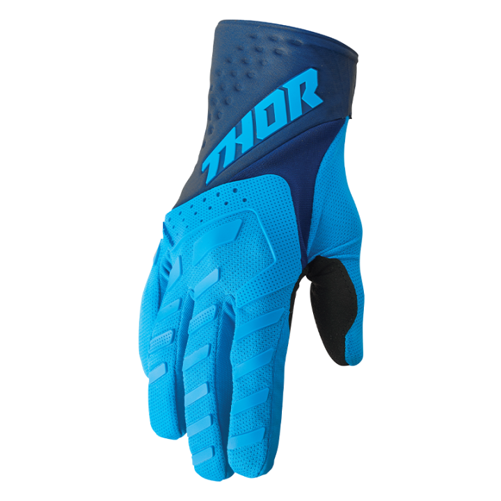 Gants enfant Thor spectrum bleu/navy 2025 | Oxmoto