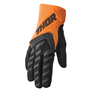 Gants enfant Thor spectrum or/noir 2025 | Oxmoto