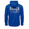 Veste softshell Thor star racing Yamaha bleu | Oxmoto