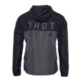 Veste Thor windbreaker division noir/charcoal | Oxmoto