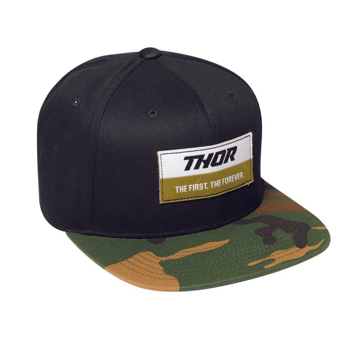 Casquette Thor camo noir | Oxmoto