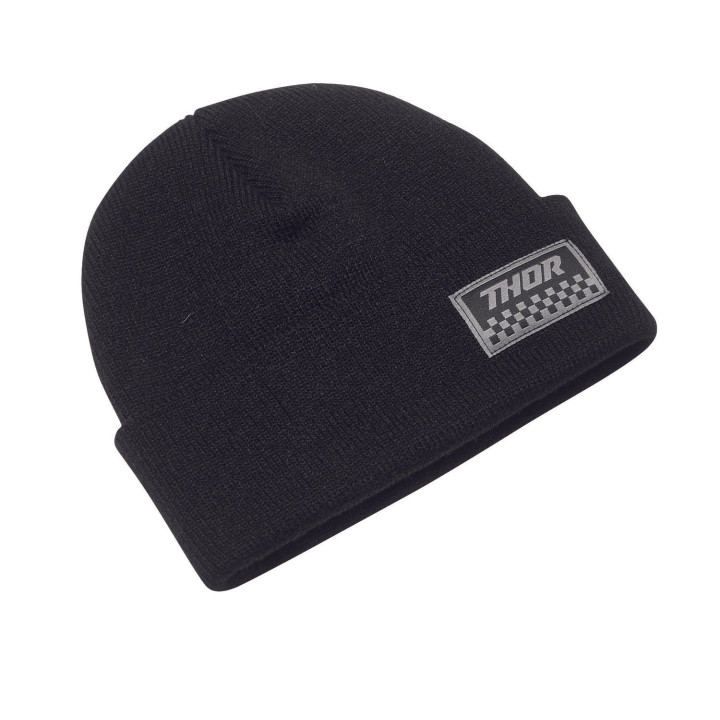 Bonnet Thor checker noir | Oxmoto