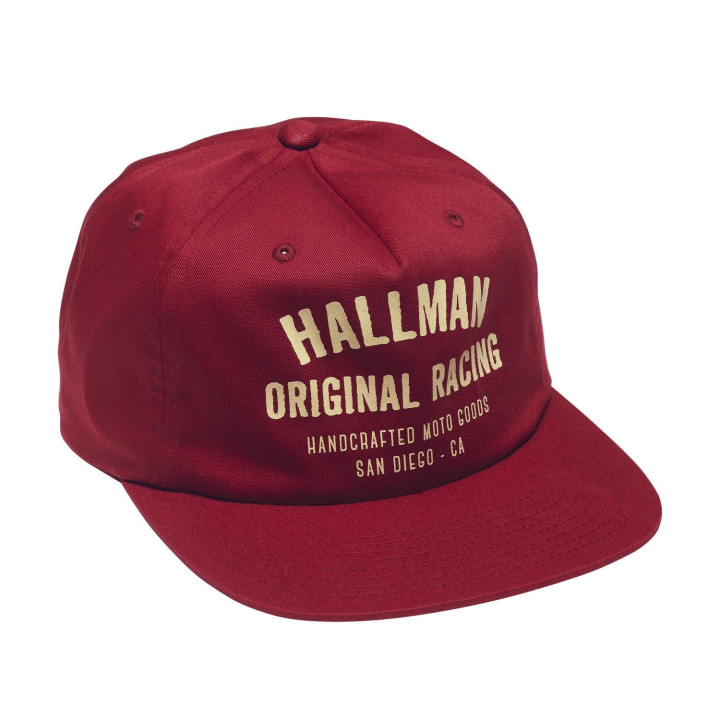 Casquette Thor hallman tried true bordeau | Oxmoto
