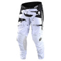 Pantalon troy lee designs gp brushed noir/blanc | Oxmoto