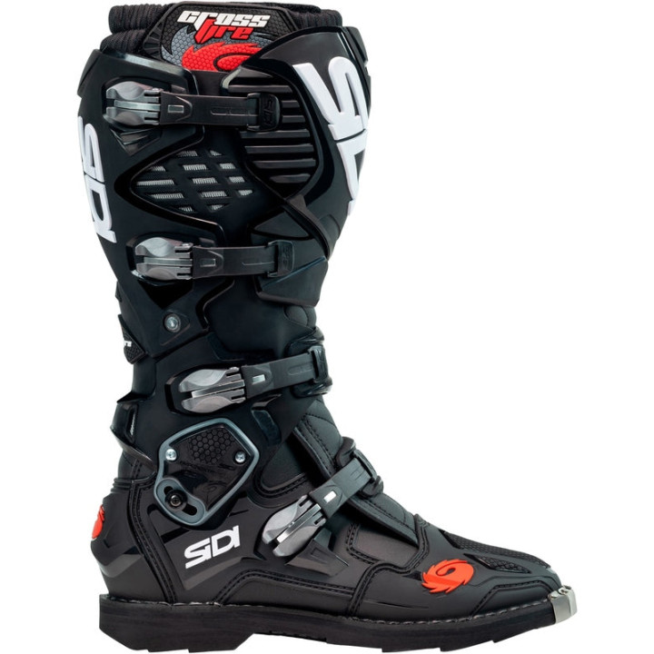 Bottes Sidi crossfire 3 noir | Oxmoto