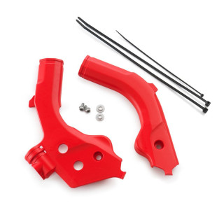 Jeu de protection de cadre rouge Gas Gas | Oxmoto