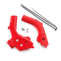 Jeu de protection de cadre rouge Gas Gas | Oxmoto