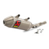 silencieux d'échappement akrapovic titane