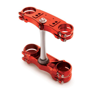 Té de fourche rouge Gas Gas factory 79701999021FAA | Oxmoto