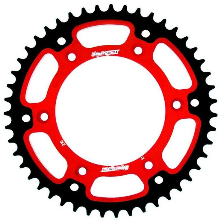 Couronne bi-composant supersprox Gas Gas rouge | Oxmoto